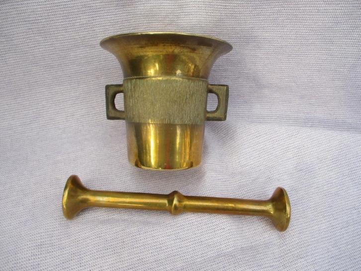 Antieke Messing Vijzel,19 Eeuws,v.a 50,00e, Antiek en Kunst, Antiek | Koper en Brons, Ophalen of Verzenden