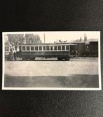 Foto NZH blauwe tram aanhangrijtuig B45 (1938) 42, Verzamelen, Spoorwegen en Tramwegen, Gebruikt, Ophalen of Verzenden, Tram