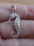 zilveren hanger zeepaardje [489], Sieraden, Tassen en Uiterlijk, Kettinghangers, Verzenden, Zo goed als nieuw, Zilver, Zilver