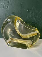 Czech art glass ashtray Miloslav Klinger 1960's, Ophalen of Verzenden