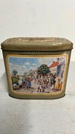 Antiek Sigarenblik voor 30 sigaren van Hofnar, Ophalen of Verzenden, Gebruikt, Tabaksdoos of Verpakking