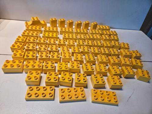 Lego Duplo 76 Gele Bouwstenen, Kinderen en Baby's, Speelgoed | Bouwstenen, Gebruikt, Overige merken, Ophalen of Verzenden