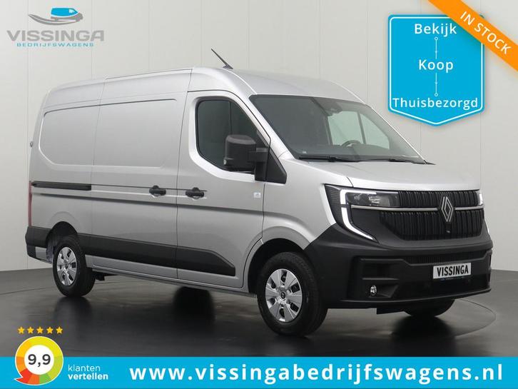 Renault Master L2H2 170 pk Extra Luxe Etoile Gris (zilver), Auto's, Bestelauto's, Bedrijf, Te koop, ABS, Achteruitrijcamera, Airbags