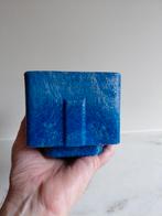 Graniver blauwpaarse cactuspot ( Copier), Antiek en Kunst, Antiek | Glas en Kristal, Ophalen of Verzenden