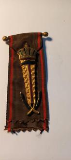 Militair Lintje met Kroon, Verzamelen, Ophalen of Verzenden, Overige soorten, Nederland, Lintje, Medaille of Wings