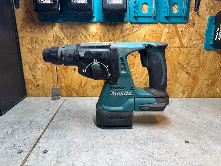 Makita DHR242 18V LXT accu boorhamer SDS plus, Doe-het-zelf en Verbouw, Gereedschap | Boormachines, Zo goed als nieuw, Boor- en/of Breekhamer