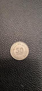 1##    singapore 50 cents 1974, Ophalen of Verzenden, Zuidoost-Azië