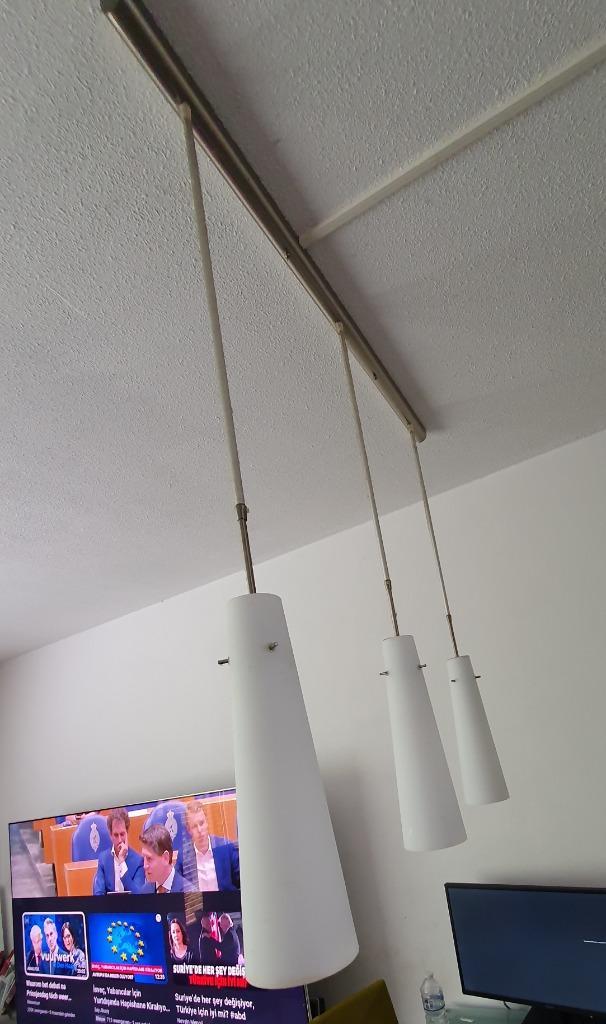 Plavond lamp, Huis en Inrichting, Lampen | Plafondlampen, Zo goed als nieuw, Glas, Ophalen