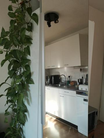 IKEA PAX spiegeldeur 236 cm incl scharnieren - nette staat - afbeelding 2