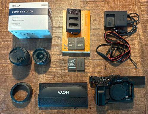 Canon m50 mark II ( vele extras ), Audio, Tv en Foto, Fotocamera's Digitaal, Zo goed als nieuw, Canon, Ophalen of Verzenden