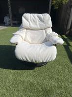 Stressless Reno + Hocker – Opnieuw GESTOFFEERD, Ophalen of Verzenden, Nieuw, Stof, 75 tot 100 cm