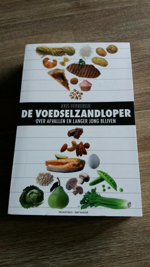 Kris Verburgh  De Voedselzandloper  Over afvallen en langer, Boeken, Gezondheid, Dieet en Voeding, Zo goed als nieuw, Dieet en Voeding