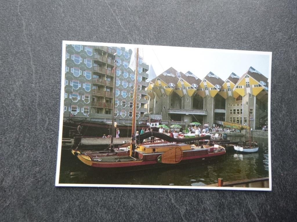 Rotterdam, kubuswoningen/Theater cafe, Verzenden, 1980 tot heden, Ongelopen, Zuid-Holland