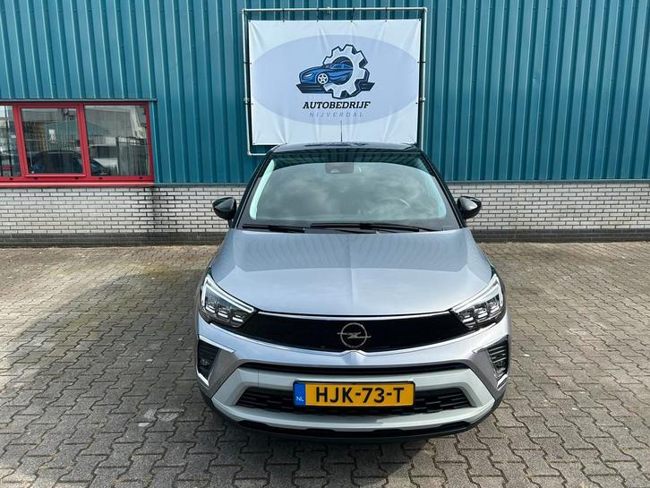 Opel Crossland X 1.2 130pk Start/stop Aut. 2024 Grijs, Auto's, Opel, Bedrijf, Crossland X, Benzine, SUV of Terreinwagen, Automaat