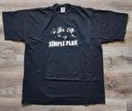 Simple Plan (Concert T-shirt Zwart), Kleding | Heren, T-shirts, Ophalen of Verzenden, Zo goed als nieuw, Overige maten