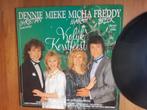 LP Dennie, Mieke, Micha, Freddy - Vrolijk Kerstfeest, Ophalen of Verzenden, Gebruikt, 12 inch, Levenslied of Smartlap