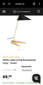 Prachtige  lamp  zwart goud, Ophalen of Verzenden, Zo goed als nieuw, Minder dan 100 cm