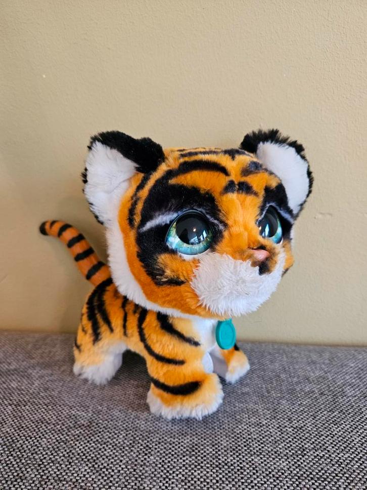 Fur Real Walkalots Big Wag Tiger 
- geluid & bewegind, Kinderen en Baby's, Speelgoed | Knuffels en Pluche, Overige typen, Ophalen of Verzenden