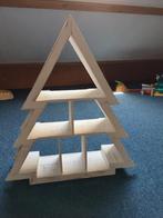 Houten kerstboom met open vakken decoratie kerst, Ophalen, Zo goed als nieuw