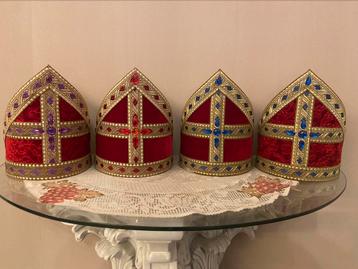 Sinterklaas mijter kinder/ mini mijters Nieuw! 4 voor €150!! beschikbaar voor biedingen