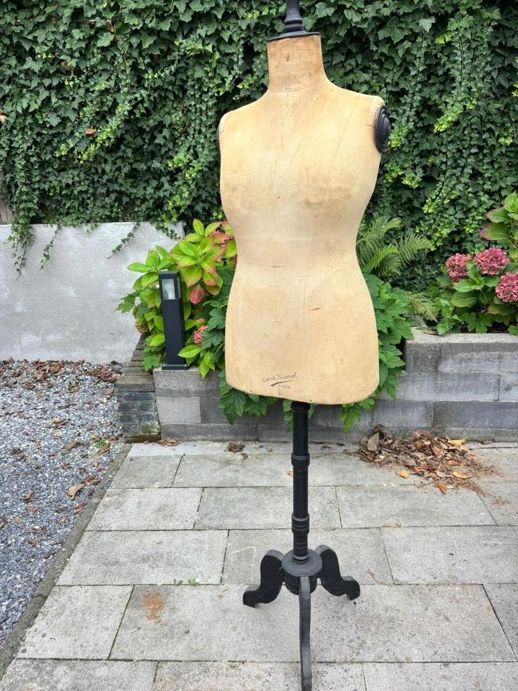 Mannequin ( Paspop)  Jaar 1920 +/-, Hobby en Vrije tijd, Naaien en Fournituren, Gebruikt, Paspop, Ophalen of Verzenden