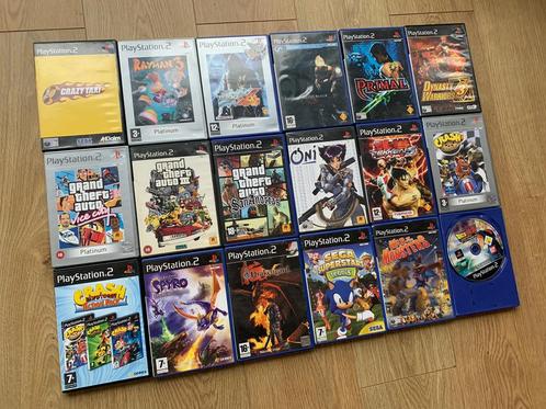 PlayStation 2 (PS2) Spellen/Games (Oa GTA, Crash, Tekken), Spelcomputers en Games, Games | Sony PlayStation 2, Gebruikt, 1 speler