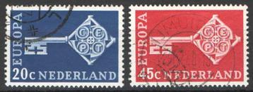 Nederland NVPH nr 906/7 gestempeld Europazegels 1968 beschikbaar voor biedingen