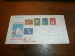 fdc nederland   e 19, Postzegels en Munten, Verzenden, Beschreven, Nederland