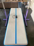 Turnmat + rekstok + air rol, Sport en Fitness, Ophalen, Overige kleuren, Materiaal, Zo goed als nieuw