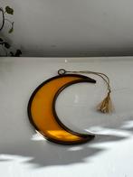 Glas in lood half maantje, Ophalen of Verzenden