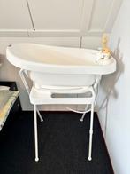 Bébé-Jou badje wit met thermometer + standaard & accessoires, Ophalen, Gebruikt, Badje, Bébé-jou