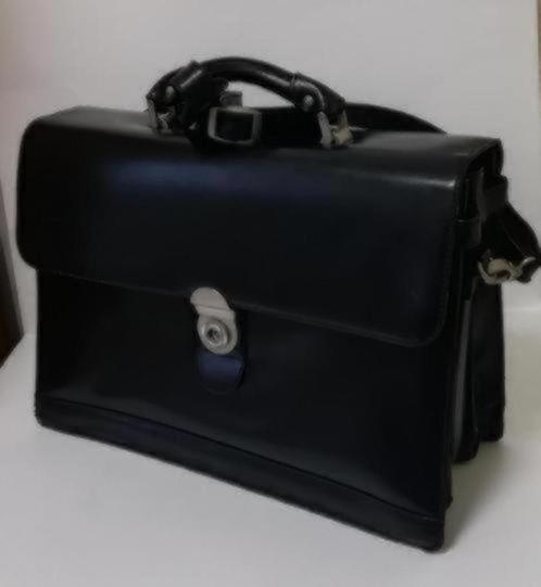 OldSchool School / Aktetas, Sieraden, Tassen en Uiterlijk, Tassen | Schoudertassen, Zo goed als nieuw, Zwart, Ophalen of Verzenden