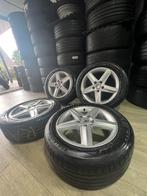 Originele Seat 16 inch velgenset + zomerbanden 205/55R16, Ophalen, Gebruikt, 16 inch, Banden en Velgen