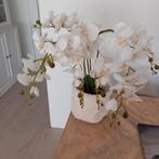 Orchidee kunstlabt met teddy houder, Zo goed als nieuw, Ophalen