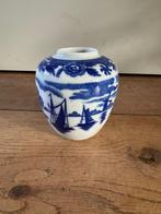 Authentiek Delftsblauw Potje – Tijdloze Hollandse Stijl, Antiek en Kunst, Antiek | Porselein, Ophalen of Verzenden