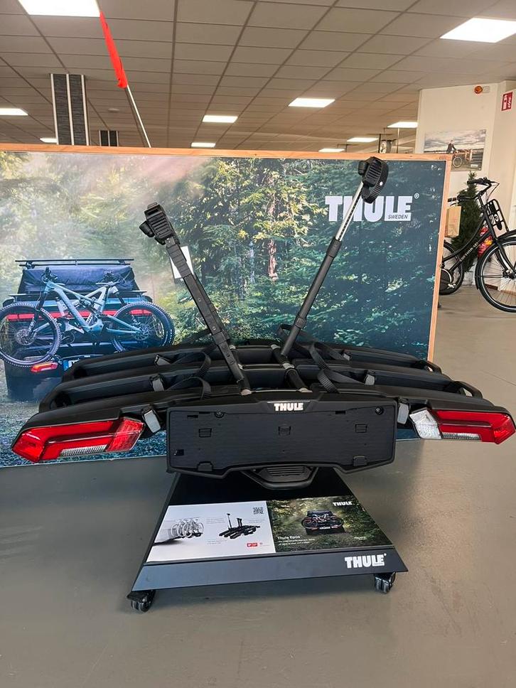 Nieuwe THULE EPOS / goedkoopste van NL, Auto diversen, Fietsendragers, Nieuw, Trekhaakdrager, Brede banden, Elektrische fiets