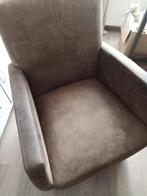 Gratis af te halen 4 eettafel stoelen, Huis en Inrichting, Stoelen, Ophalen, Gebruikt, Bruin, Vier