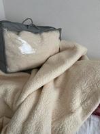 Wollen vierseizoenen dekbed 260x240, Ophalen, Gebruikt, Wit, Tweepersoons