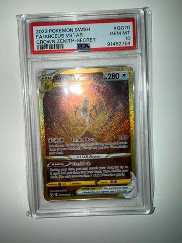 Arceus #GG70 | Psa10 beschikbaar voor biedingen