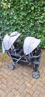 Tweeling/ duo buggy, Kinderen en Baby's, Buggy's, Ophalen, Gebruikt