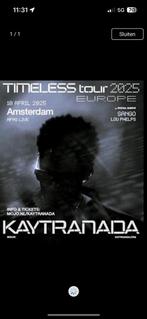 1x Kaytranada kaarten op 10 april Amsterdam, Twee personen