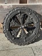 Gietijzeren ventilatierooster Ø28 cm, Doe-het-zelf en Verbouw, Ophalen of Verzenden, Gebruikt, Afzuiger