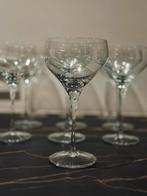 Set 10 kristalglazen op voet wijn borrel kwaliteit servies, Huis en Inrichting, Ophalen, Glas of Glazen, Overige stijlen, Glas