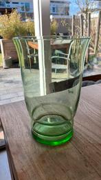 Anna Groene art deco vaas Kristalunie, Ophalen