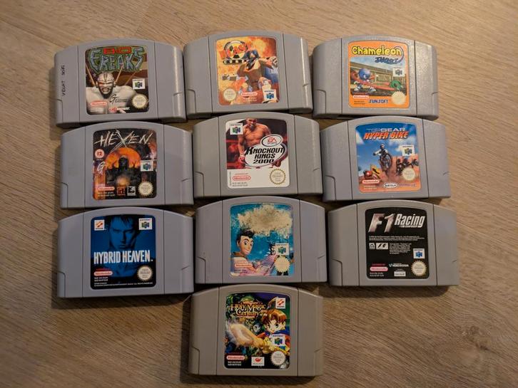 N64 Games - 15€ per stuk!, Spelcomputers en Games, Games | Nintendo 64, Gebruikt, 1 speler, Vanaf 3 jaar, Ophalen of Verzenden