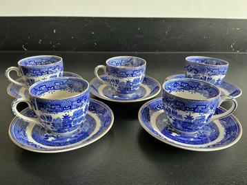 Antiek Blue Willow Victoria Fenton Engeland jaren 50 beschikbaar voor biedingen