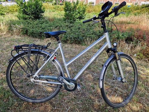 Stevens Courier stadsfiets, Fietsen en Brommers, Fietsen | Dames | Damesfietsen, Gebruikt, Overige merken, Versnellingen, 53 tot 56 cm
