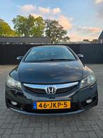 Honda Civic 1.3 Hybrid 4DR C-tr. 2009 Zwart, Auto's, Honda, 65 €/maand, Zwart, Zwart, 22 km/l