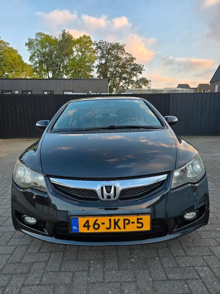 Honda Civic 1.3 Hybrid 4DR C-tr. 2009 Zwart, Auto's, Honda, Particulier, Civic, ABS, Airbags, Airconditioning, Alarm, Boordcomputer