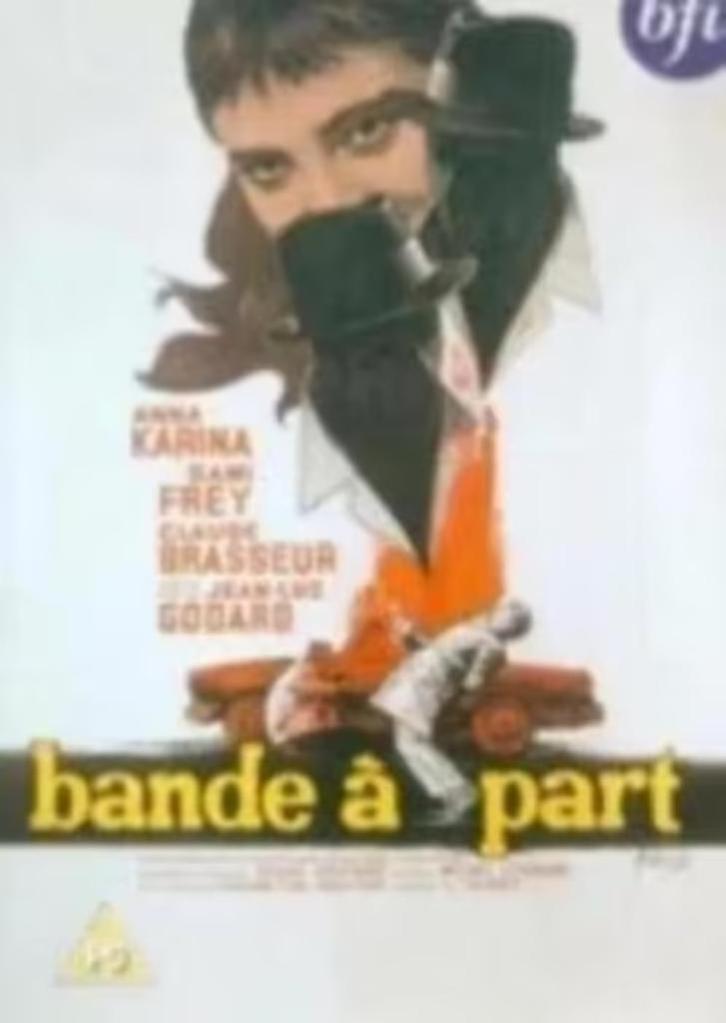 Bande à Part (1964) - film van Jean-Luc Godard (DVD), Cd's en Dvd's, Dvd's | Filmhuis, Zo goed als nieuw, Frankrijk, Alle leeftijden